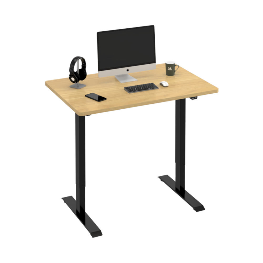 Electric Standing Desk WE1 with Single-Motor and 2-Stage_4Dock